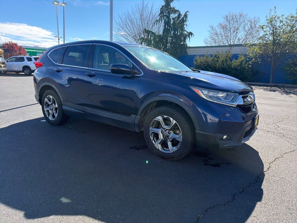 Used 2019 Blue Honda EX image 7