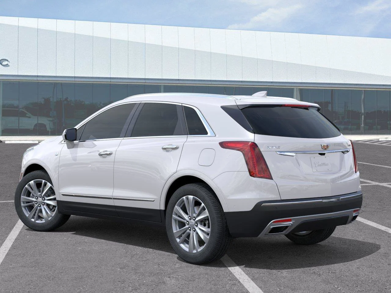New 2026 Crystal White Tricoat Cadillac Premium Luxury image 3