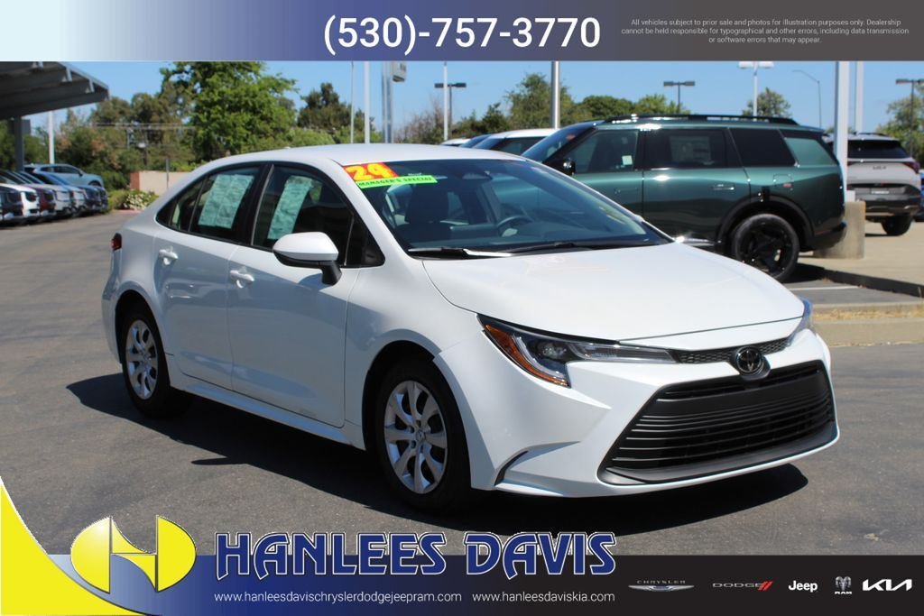 Used 2024 Beige Toyota LE image 5