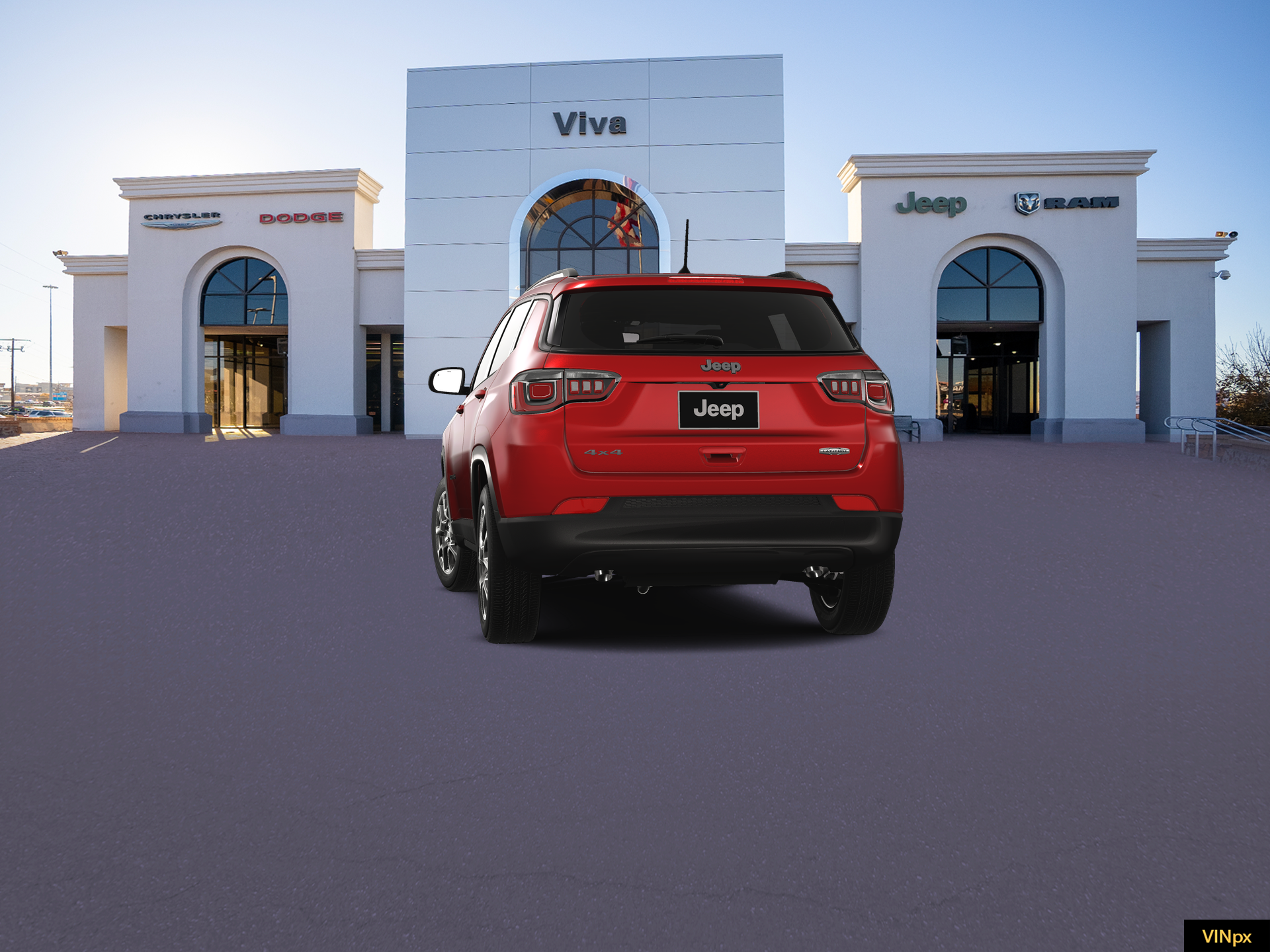 New 2026 Red Hot Pearl-Coat Exterior Paint Jeep Latitude image 25
