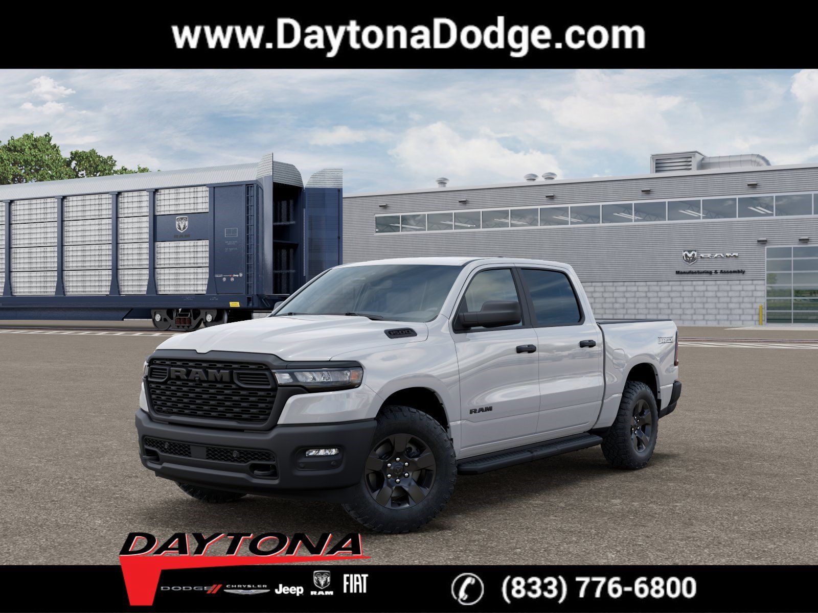 New 2026 Bright White Clearcoat RAM Warlock image 1