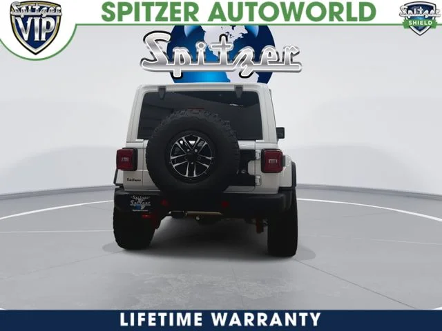 New 2026 Bright White Clear-Coat Exterior Paint Jeep Rubicon X image 8