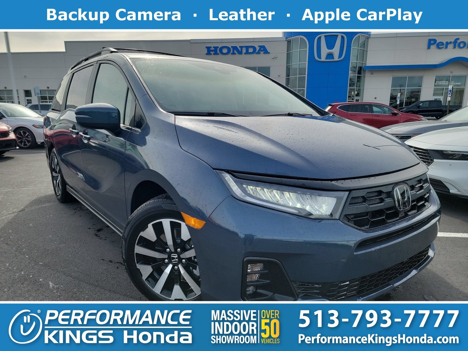 New 2026 Smoke Blue Pearl Honda EX-L image 1