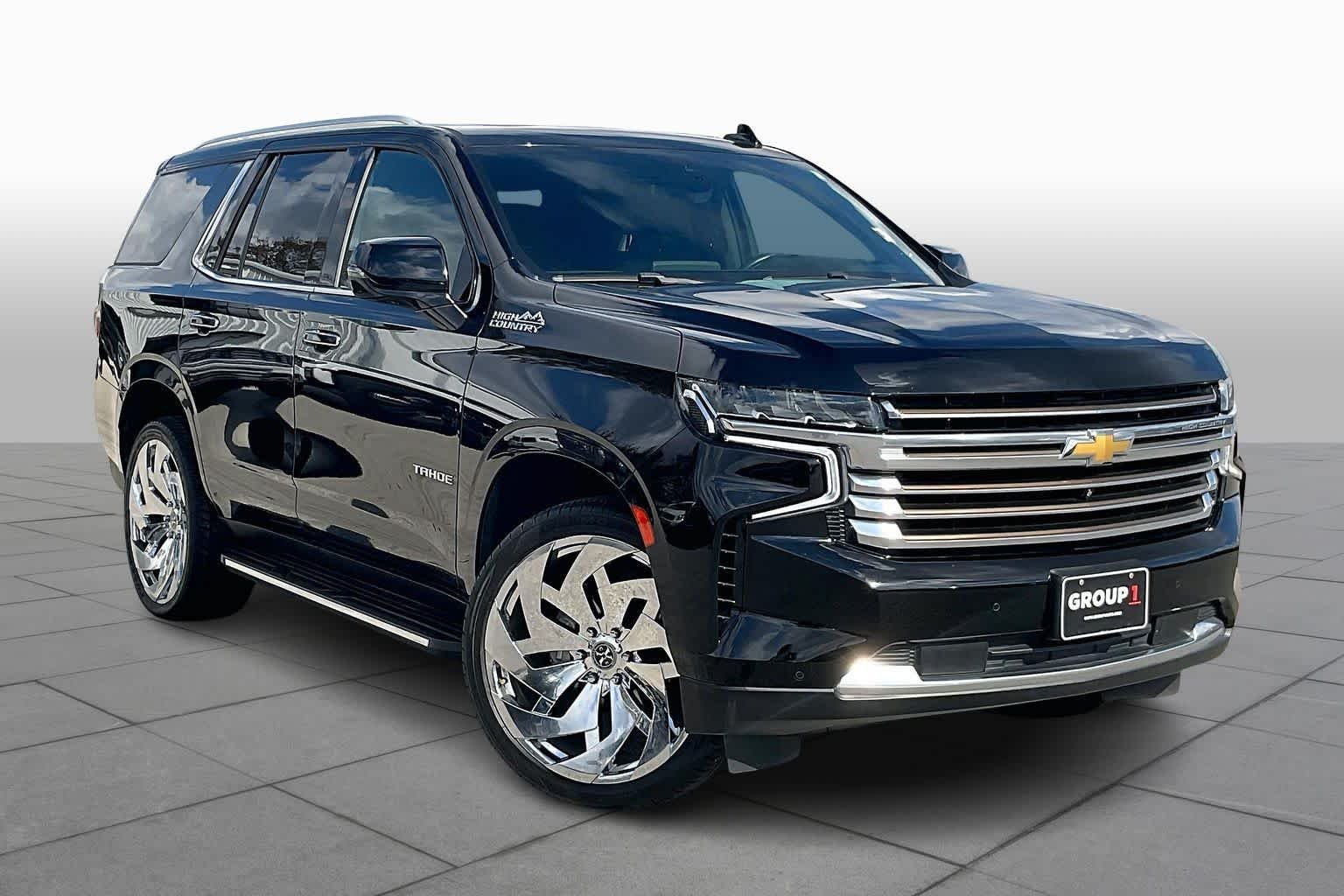 Used 2022 Black Chevrolet High Country image 2