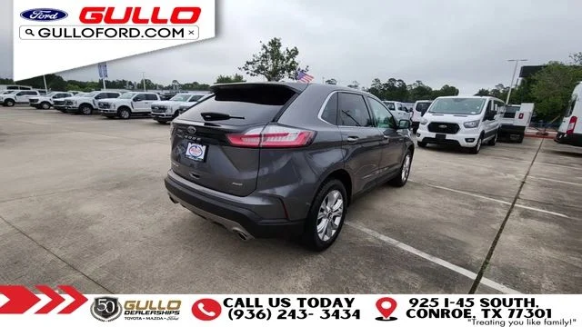 Certified Used 2023 Carbonized Gray Metallic Ford Titanium image 8