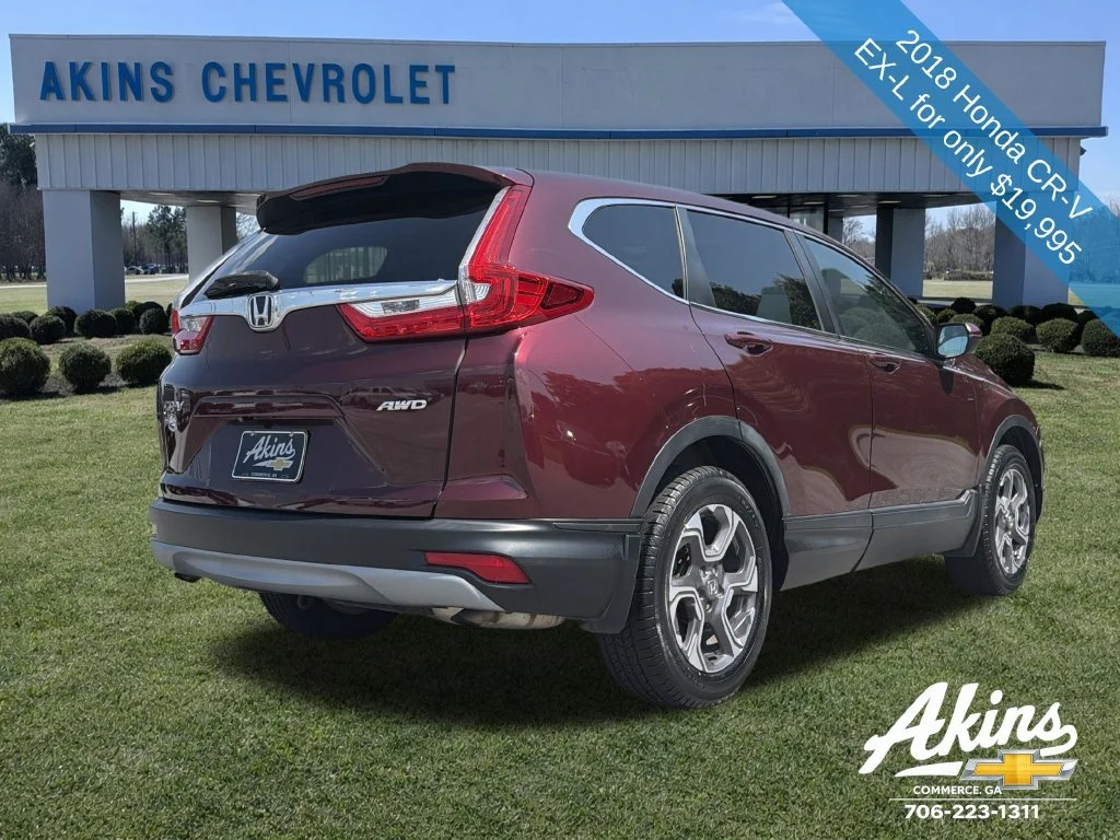 Used 2018 Red Honda EX-L image 3