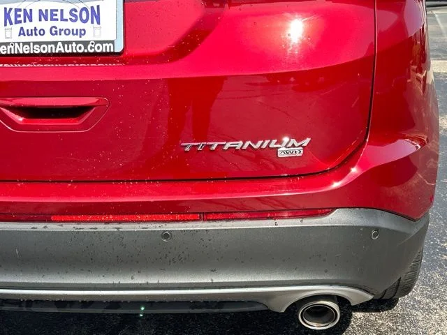 Used 2017 Red Ford Titanium image 5