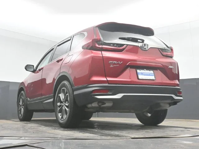 Used 2021 Radiant Red Metallic Honda AWD EX-L image 47