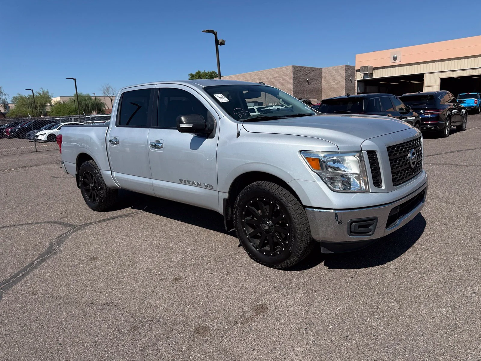Used 2019 Brilliant Silver Nissan SV image 2