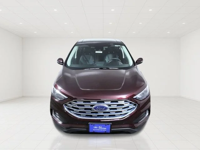 Certified Used 2024 Red Ford Titanium image 3