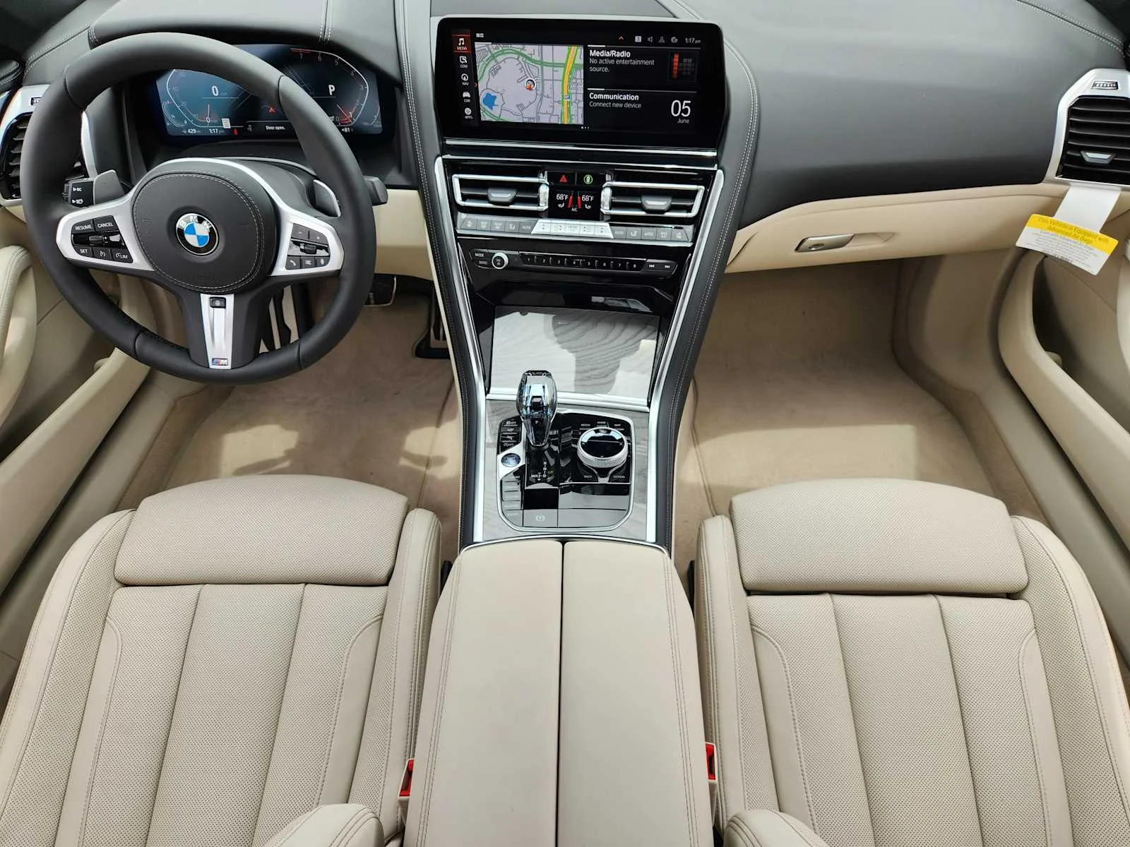 New 2026 Tanzanite Blue II Metallic BMW 840i image 6