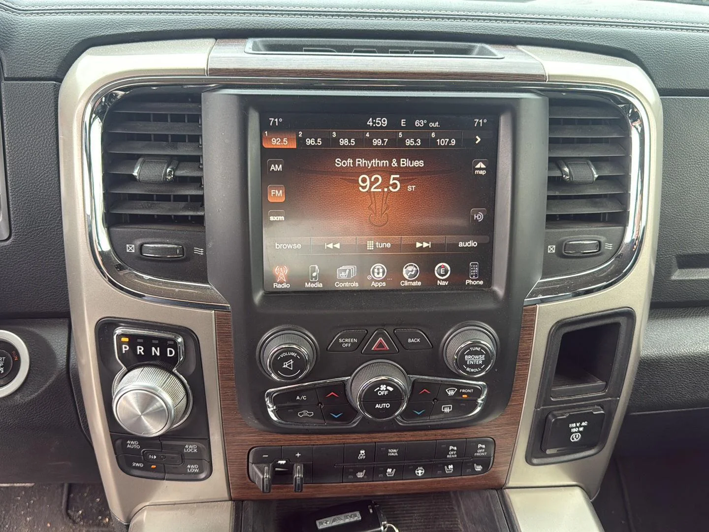 Used 2015 Deep Cherry Red Crystal Pearlcoat Ram Laramie image 20