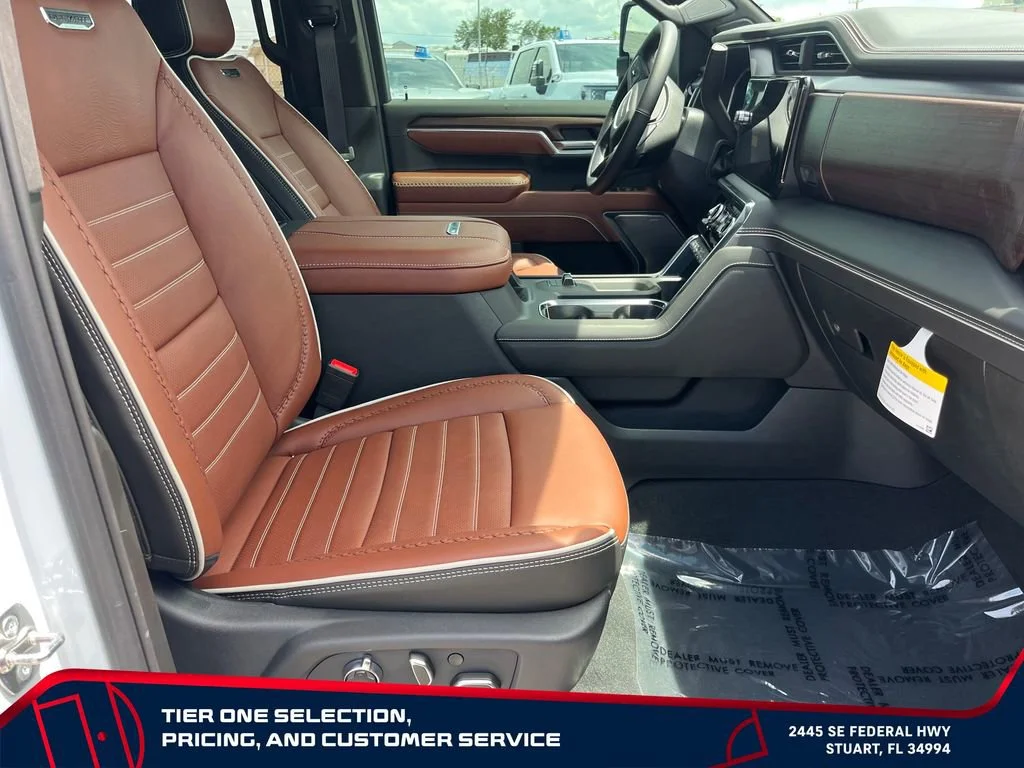 New 2026 Glacier White Tricoat GMC Denali Ultimate DRW image 19