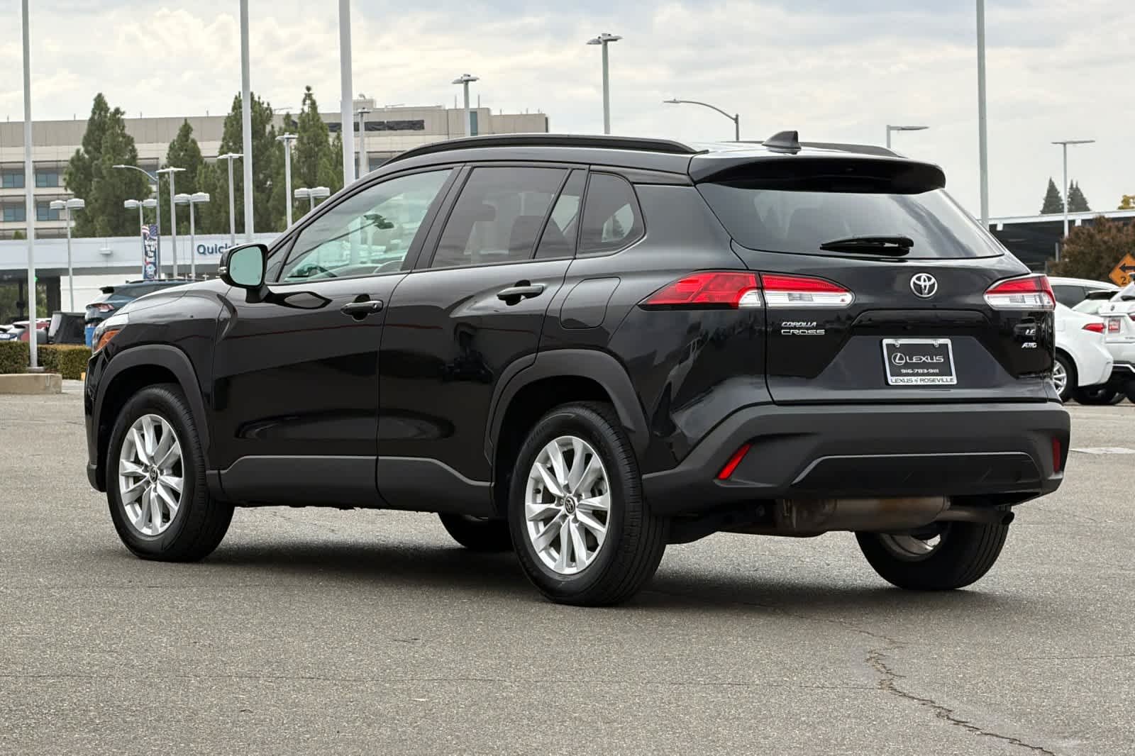 Used 2022 Jet Black Toyota LE image 7