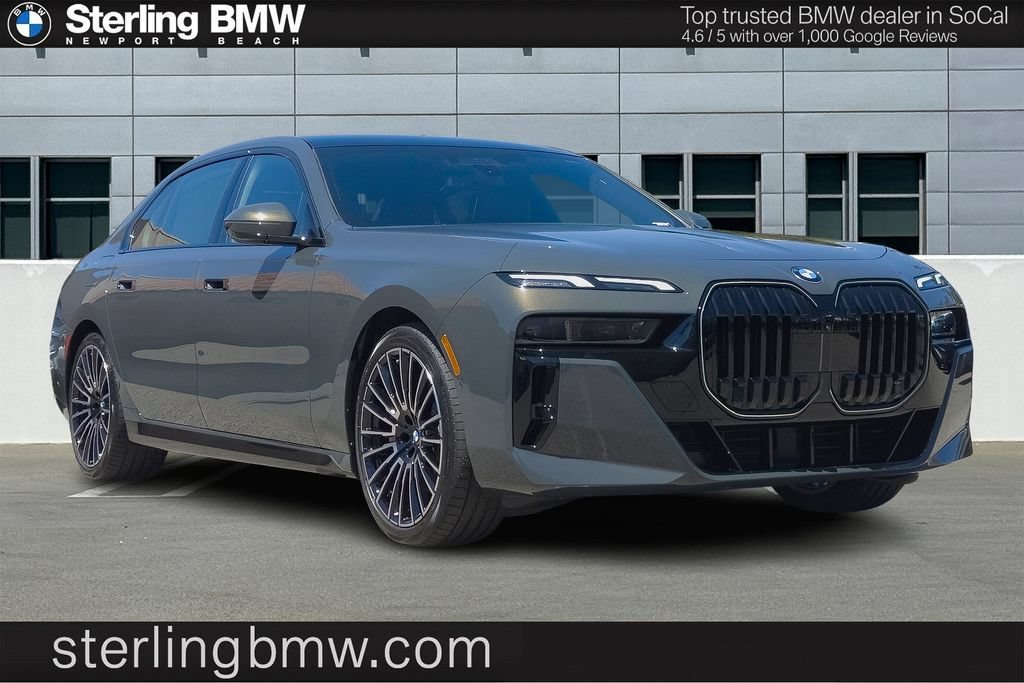 New 2026 Dravit Grey Metallic BMW 740i image 1