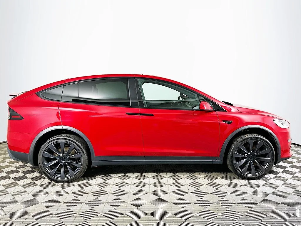 Used 2022 Red Multi-Coat Tesla  image 4