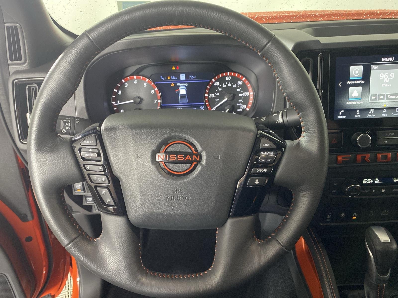 Certified Used 2025 Afterburn Orange Nissan PRO-4X image 13