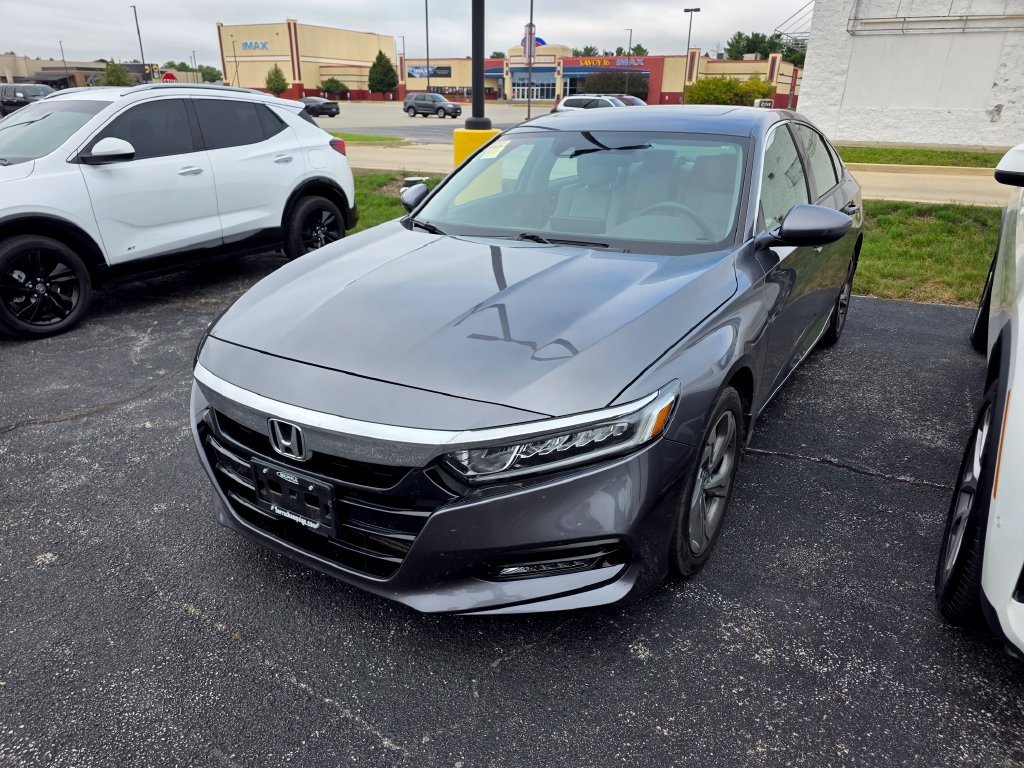 Certified Used 2019 Silver Metallic Honda EX image 2