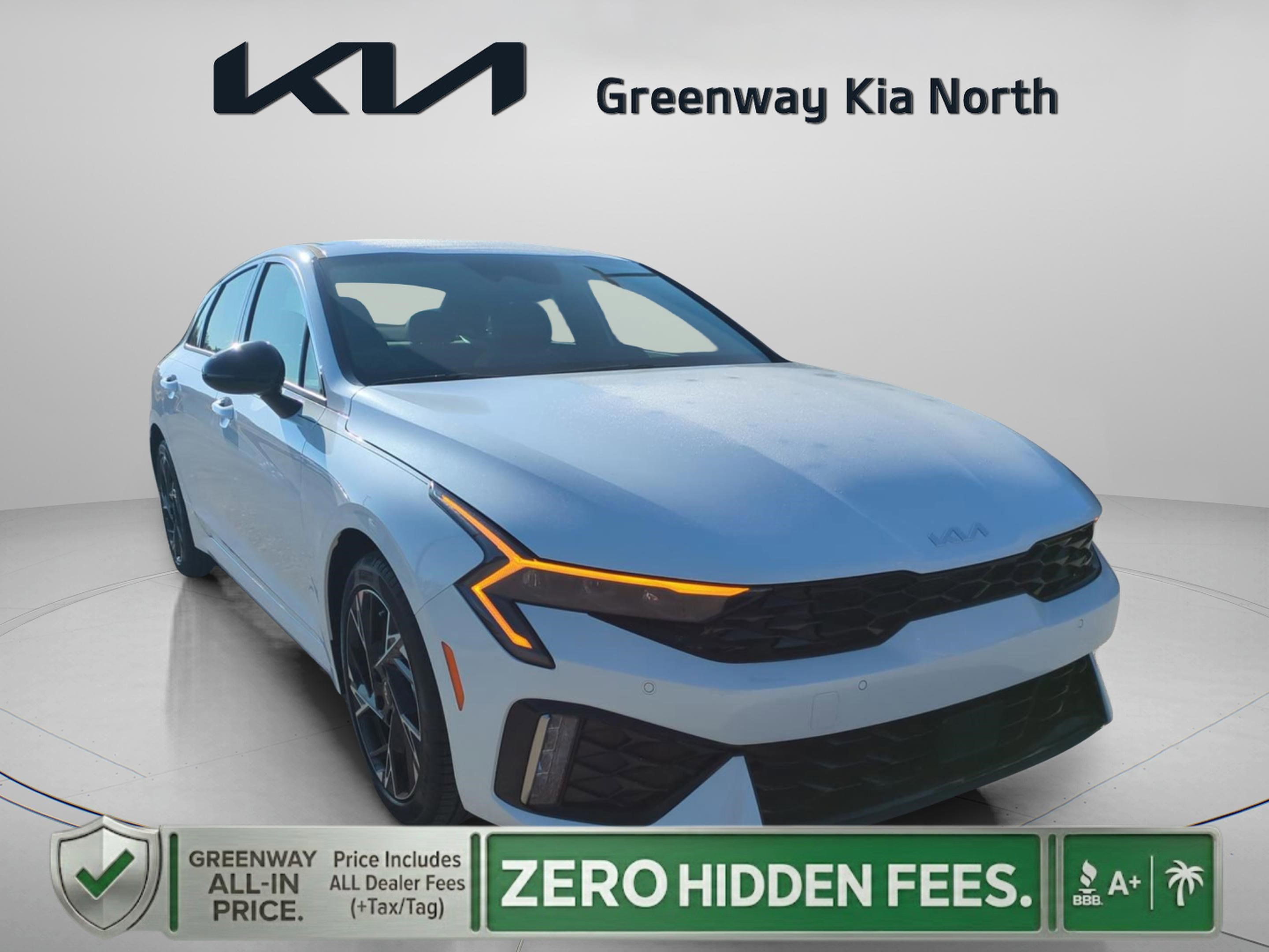 New 2026 Snow White Pearl Kia GT-Line FWD image 1