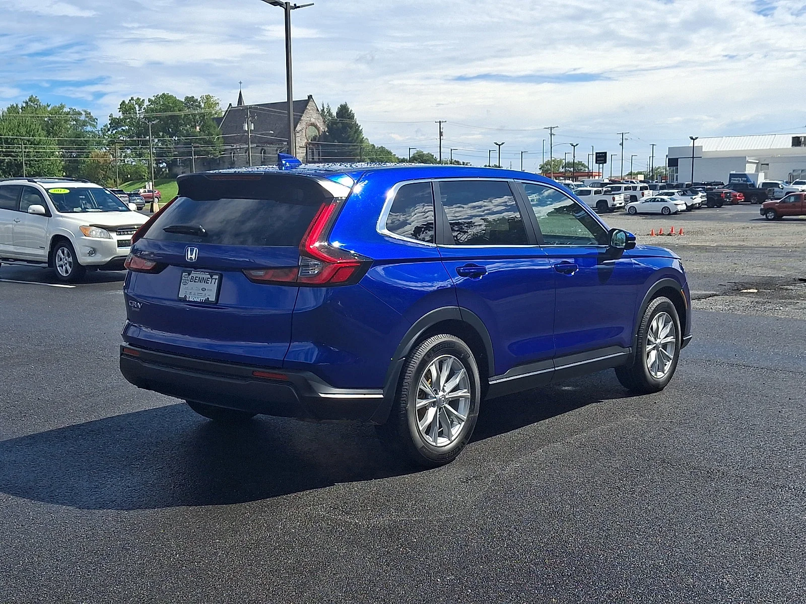 Certified Used 2025 Still Night Pearl Honda EX image 6