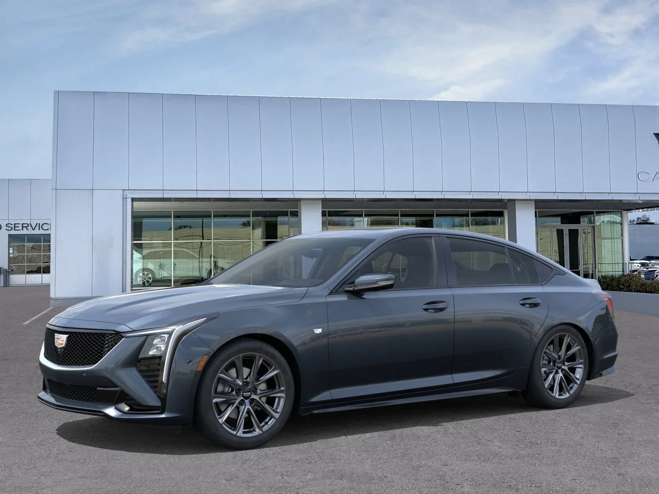 New 2026 Deep Space Metallic Cadillac Sport image 2
