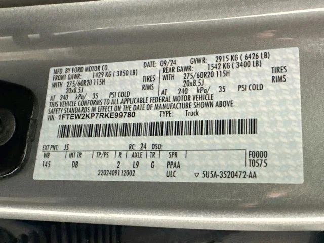 Certified Pre-Owned 2024 Ford F-150 STX