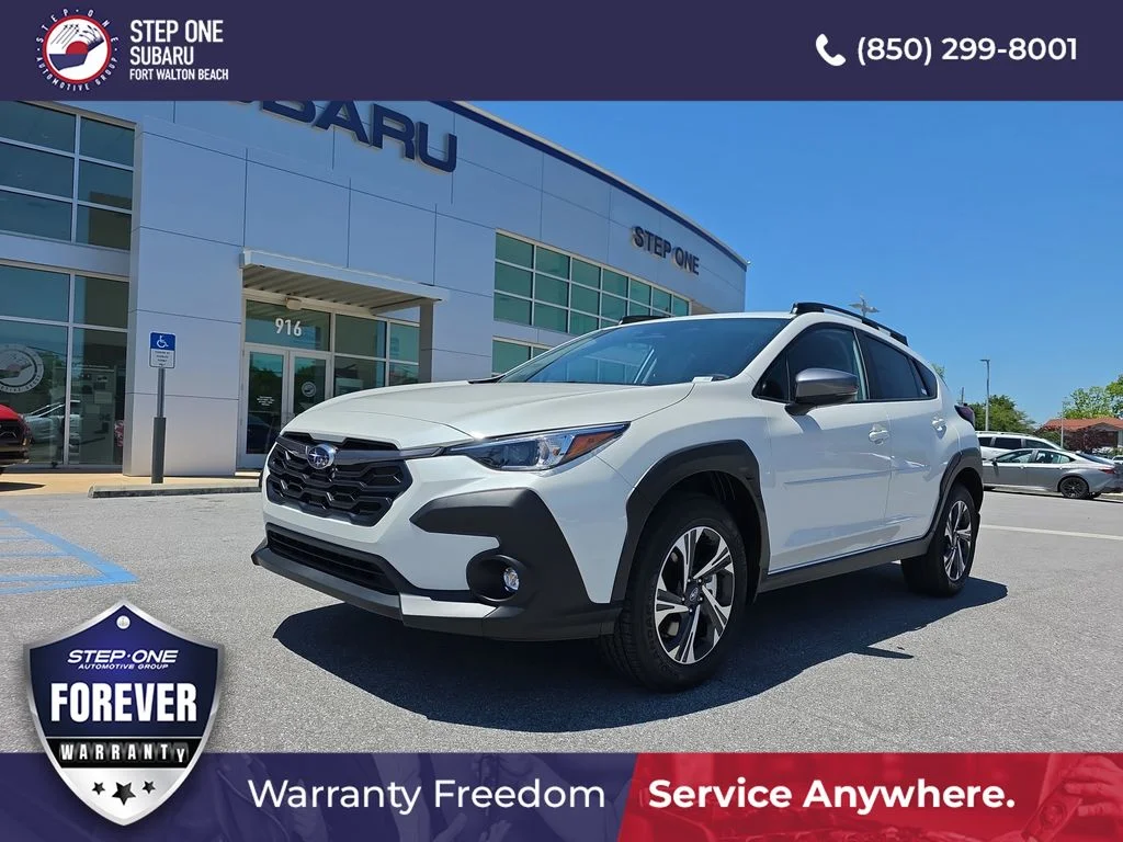 New 2026 CRYSTAL WHITE PEARL Subaru Premium image 2