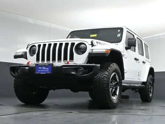 Certified Used 2019 White Jeep Unlimited Rubicon image 36