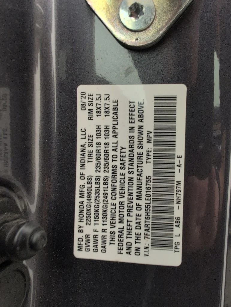 Certified Used 2020 Gray Honda EX image 40