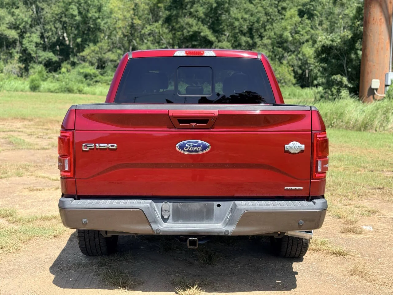 Used 2016 Maroon Ford King Ranch 4x2 4dr SuperCrew 5.5 ft. SB image 4