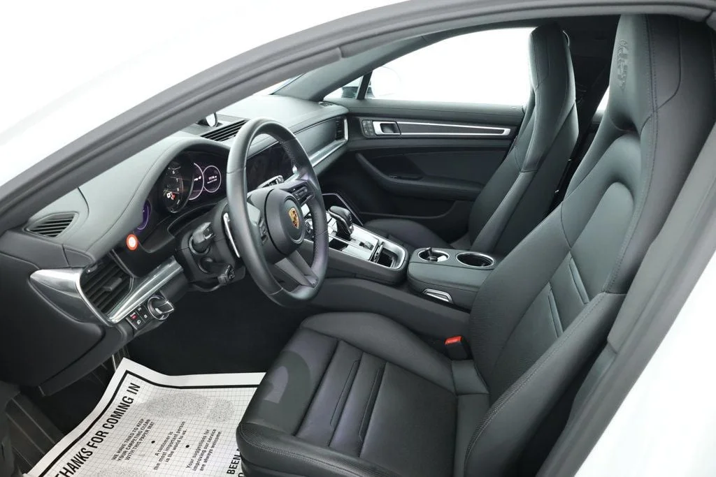 Used 2023 Carrara White Metallic Porsche 4 E-Hybrid Platinum Edition AWD w/ 21