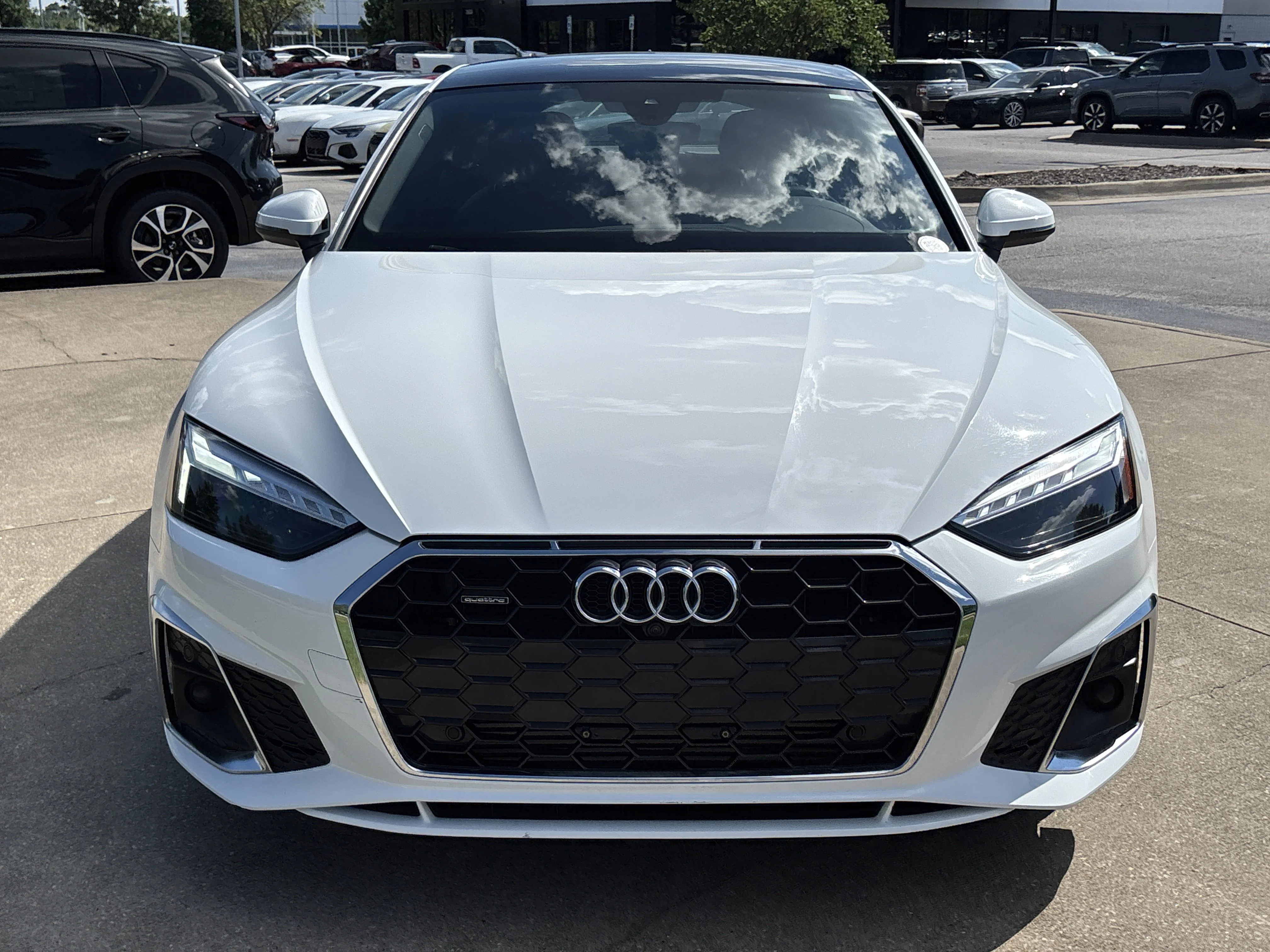 Used 2024 Arkona White Audi 45 S line Premium Plus AWD image 12