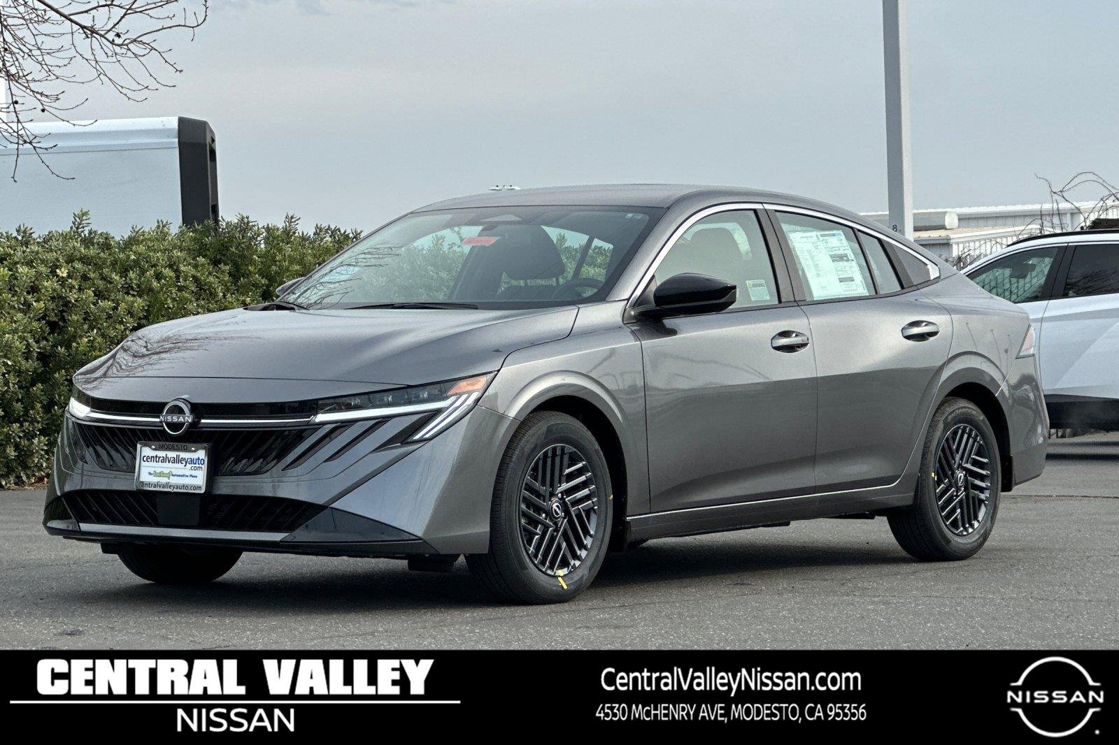 New 2026 Gun Metallic Nissan SV image 8