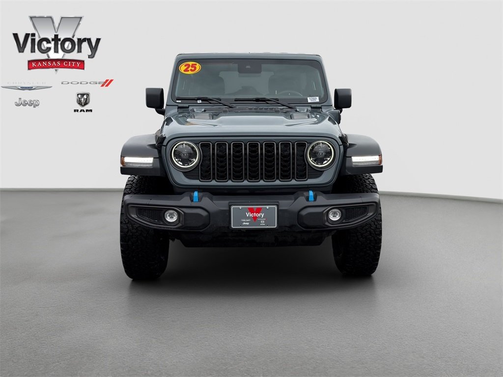 Used 2025 Jeep Wrangler 4xe Rubicon 4XE with VIN 1C4RJXR64SW579529 for sale in Kansas City