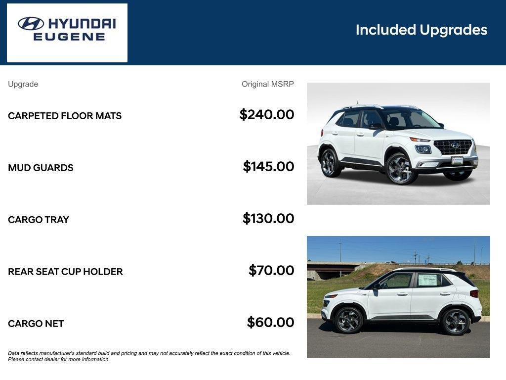 New 2026 White Hyundai SEL w/Two-Tone Roof image 13