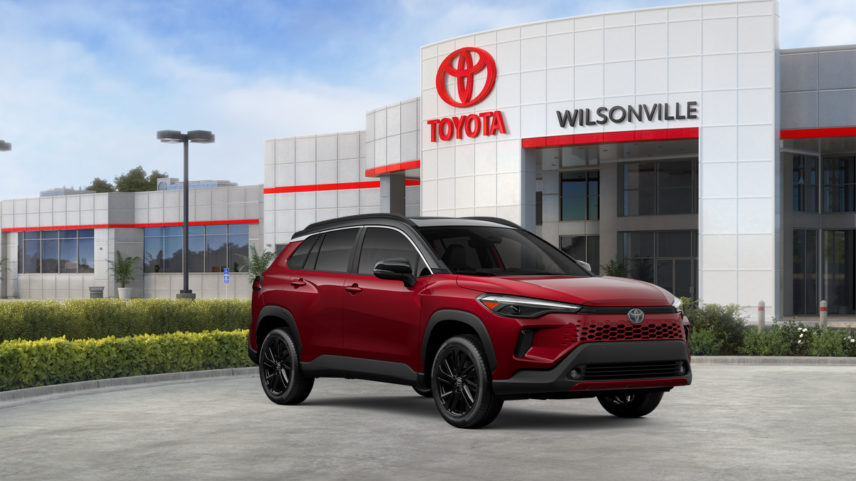 New 2026 Soul Red Crystal  with Jet Black roof Toyota Hybrid XSE image 15