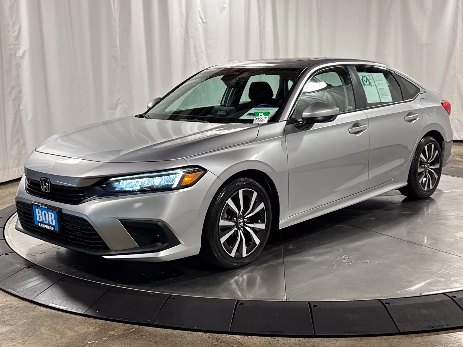 Used 2023 Lunar Silver Metallic Honda EX image 1