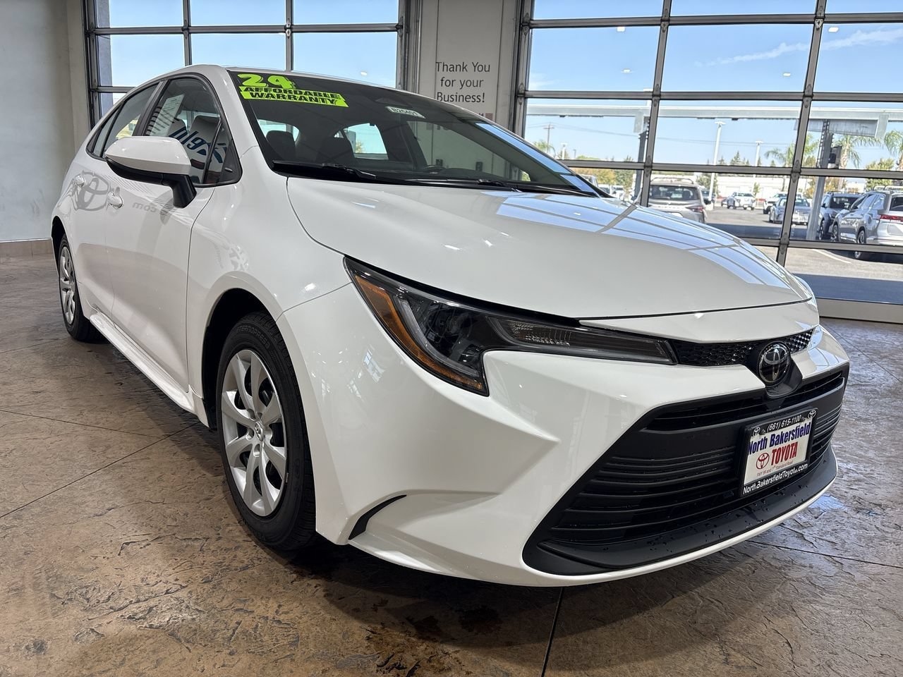 Certified Used 2024 Ice Toyota LE image 4