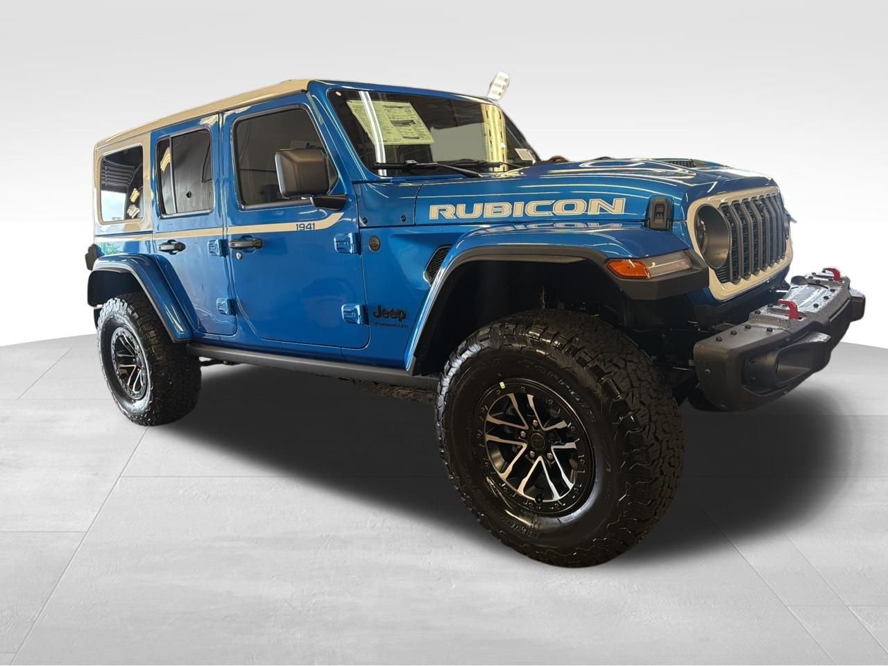 New 2026 Hydro Blue Pearl-Coat Exterior Paint Jeep Rubicon X image 8