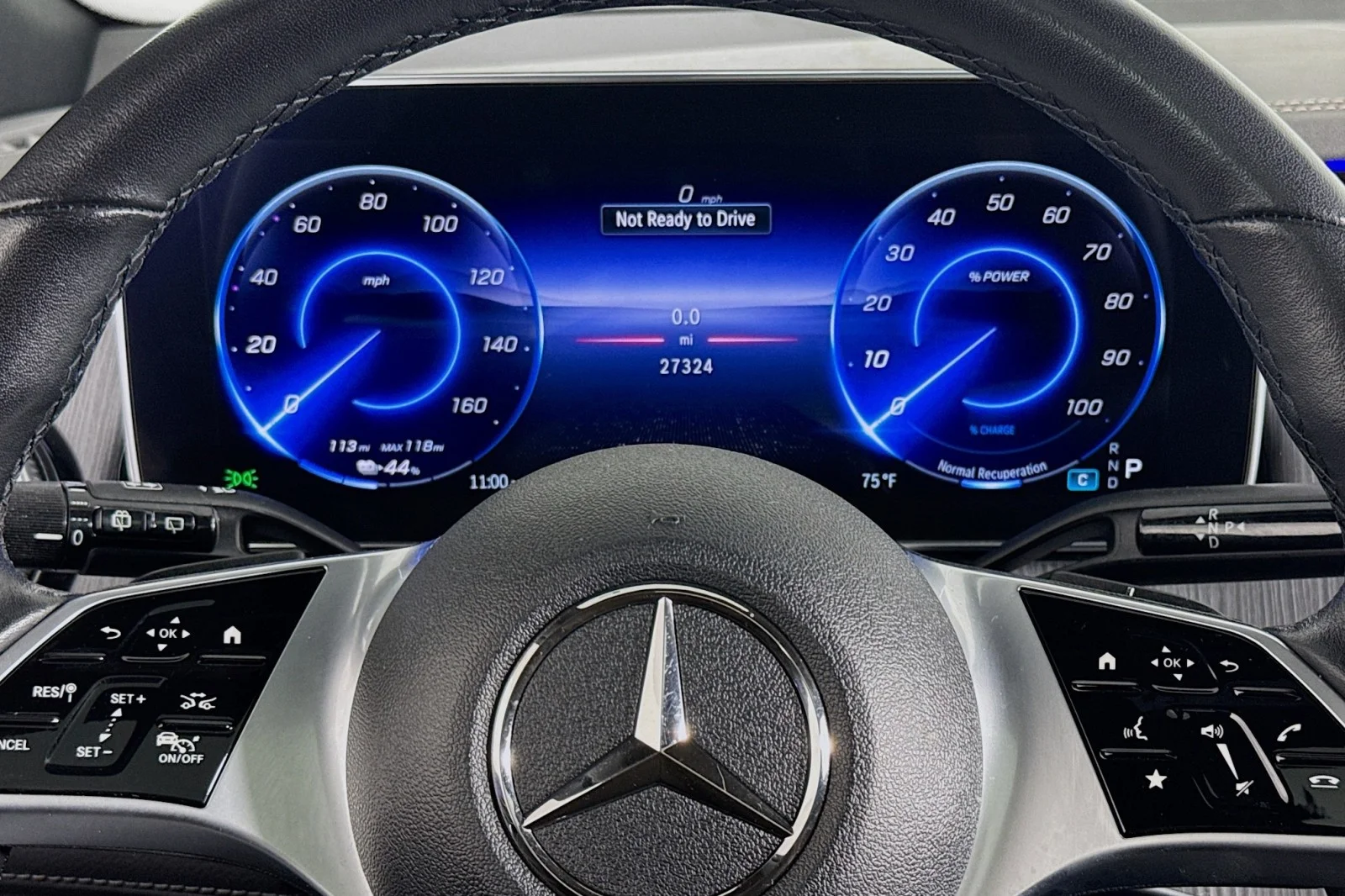 Certified Used 2024 Obsidian Black Metallic Mercedes-Benz EQE 350 image 19