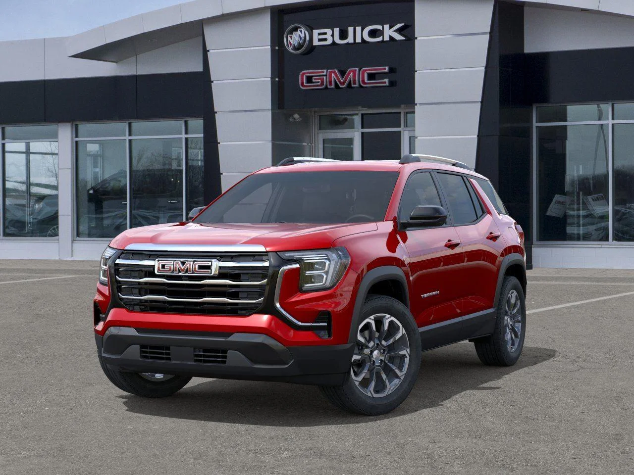 New 2027 Volcanic Red Tintcoat GMC AWD Elevation image 6