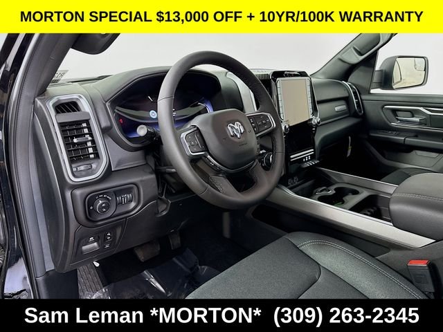 New 2026 Diamond Black Crystal Pearl-Coat Exterior Paint Ram Big Horn/Lone Star image 9