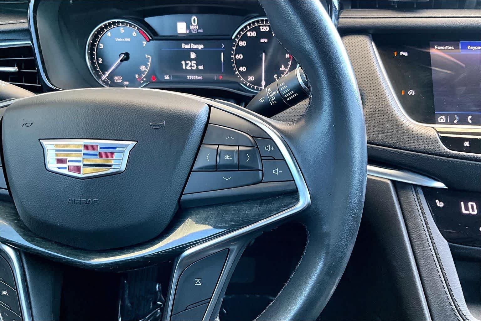 Used 2023 Stellar Black Metallic Cadillac FWD Premium Luxury image 22