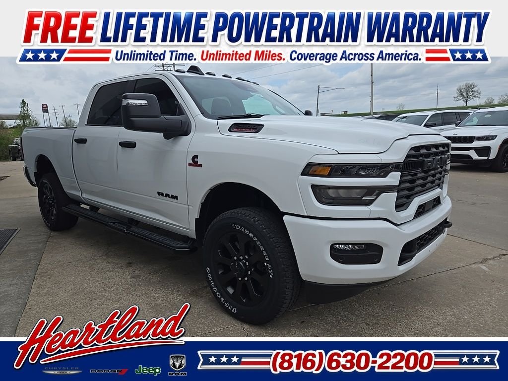 New 2026 Bright White Clear-Coat Exterior Paint RAM Big Horn image 16
