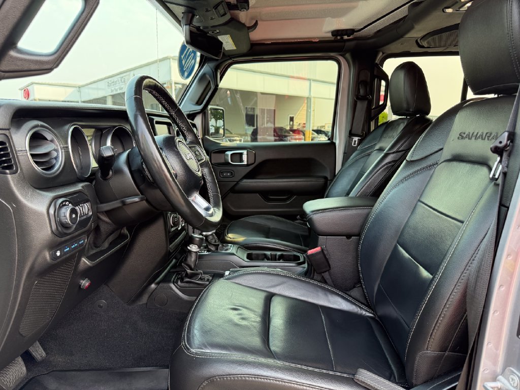 Used 2021 Silver Jeep Unlimited Sahara 4xe image 16