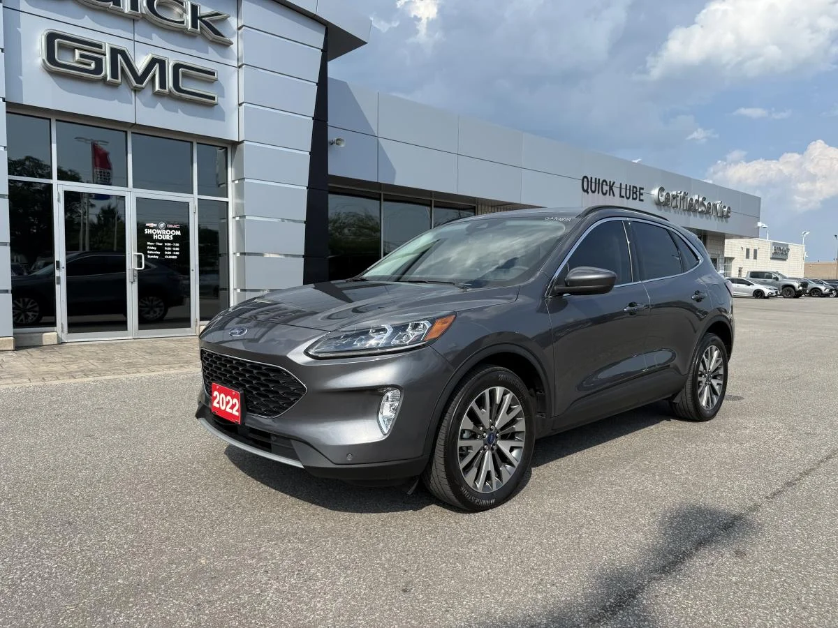 Used 2022 Grey Ford Titanium Awd image 1