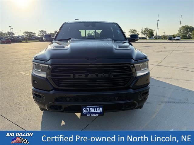 Used 2023 Diamond Black Crystal Pearlcoat Ram Laramie image 4
