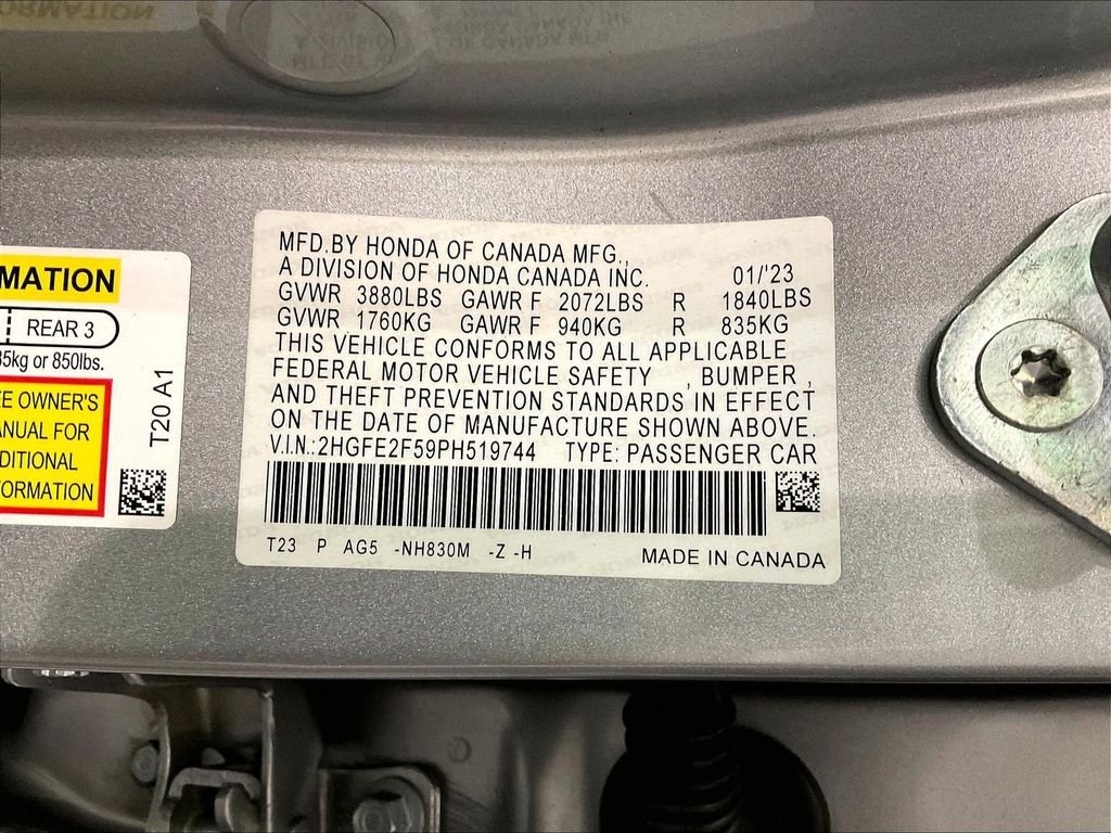 Used 2023 Silver Honda Sport image 33