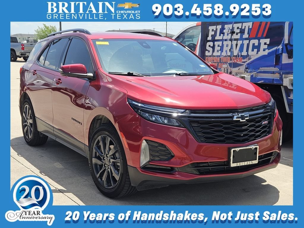 Used 2024 Radiant Red Tintcoat Chevrolet RS image 1
