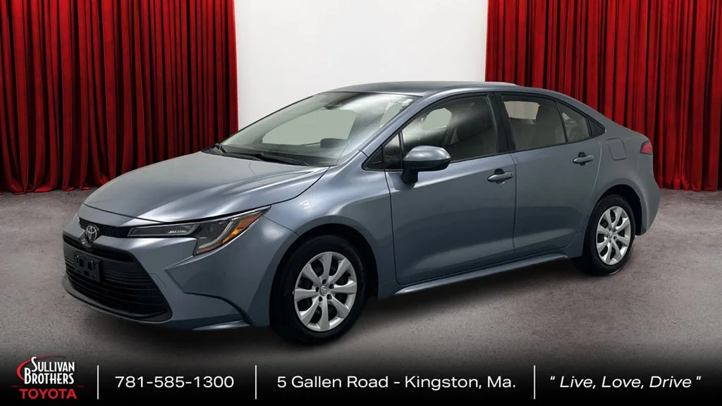 Certified Used 2023 Blue Toyota LE image 1